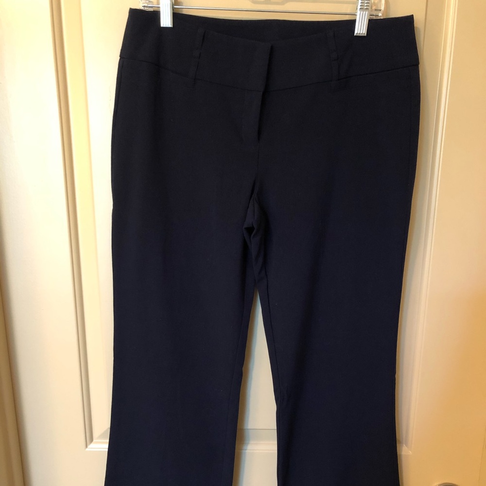 Joe B Navy Flare Dress Pant